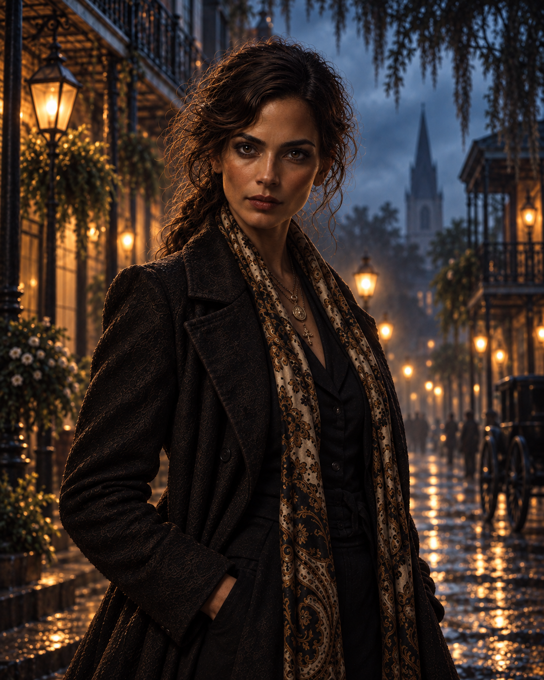 Esme Toussaint dans les rues de St. Dunstan