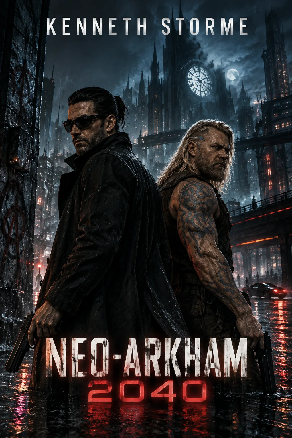 Couverture de Neo-Arkham 2040