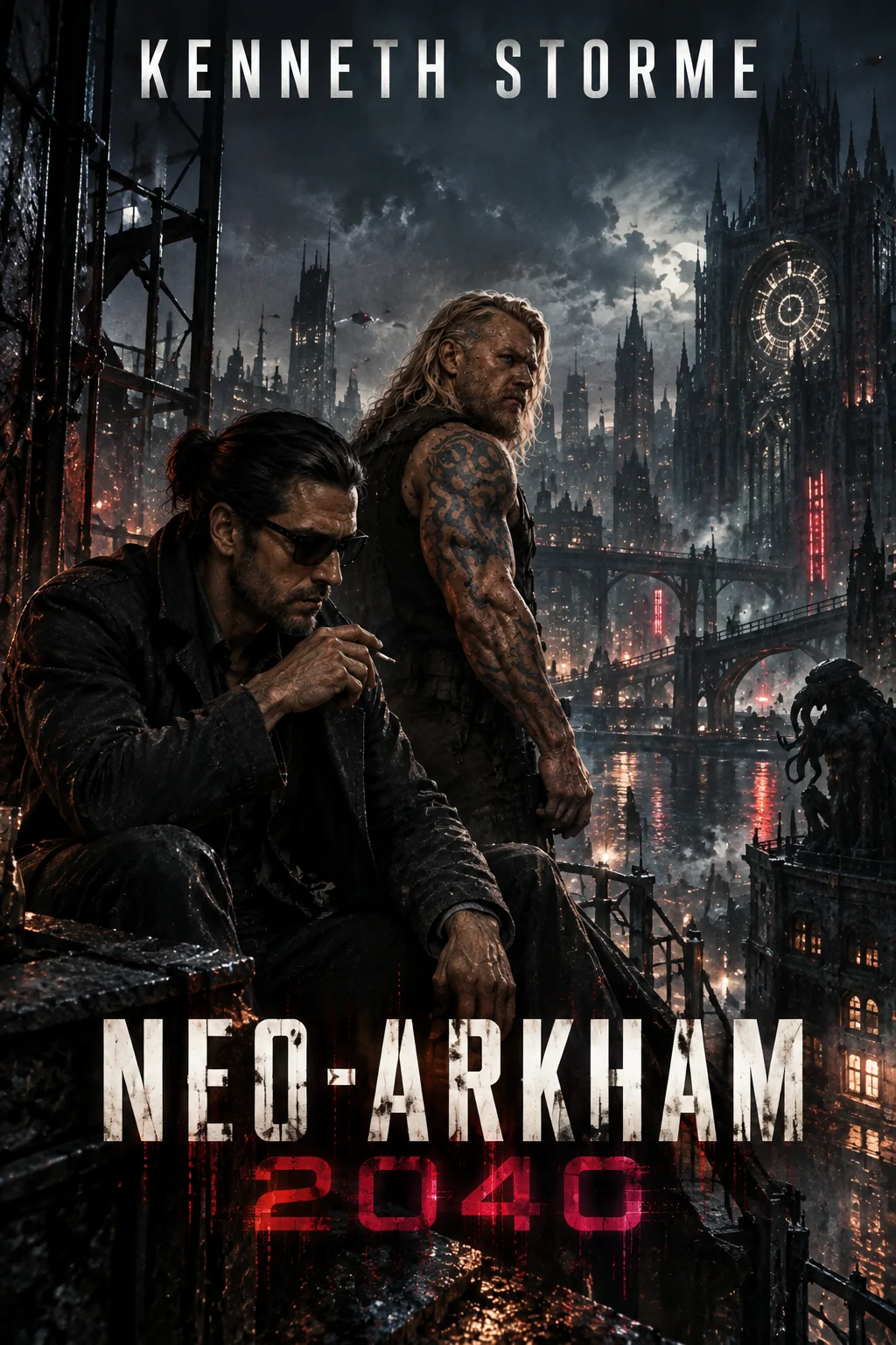 Nash Warden et Flemming Thonarsen dans Neo-Arkham