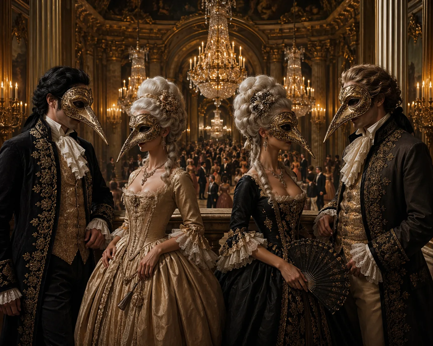 Soirée masquée dans l'univers de La Geste de Souffreprince
